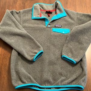 Women’s Patagonia Lightweight Synchilla Snap T pullover, size Small